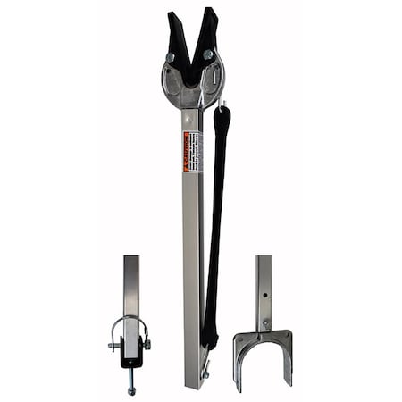 Attwood Adjustable Transom Saver - Composite - Roller/Bolt SP-400-RB